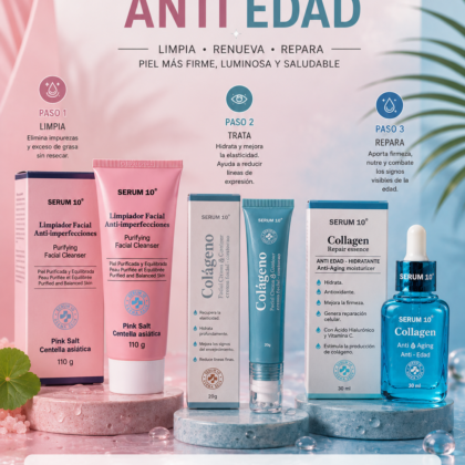Kit Anti-Edad Reafirmante | Piel Firme e Hidratada