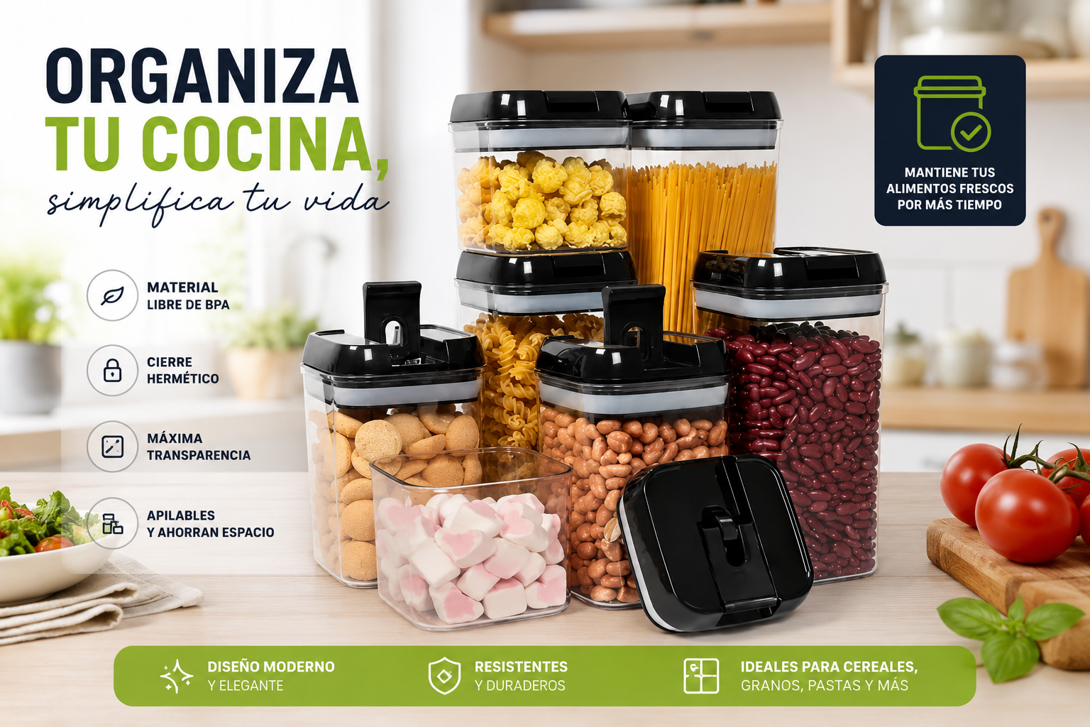 Set Organizadores x7 | Cocina Ordenada y Funcional - Image 3