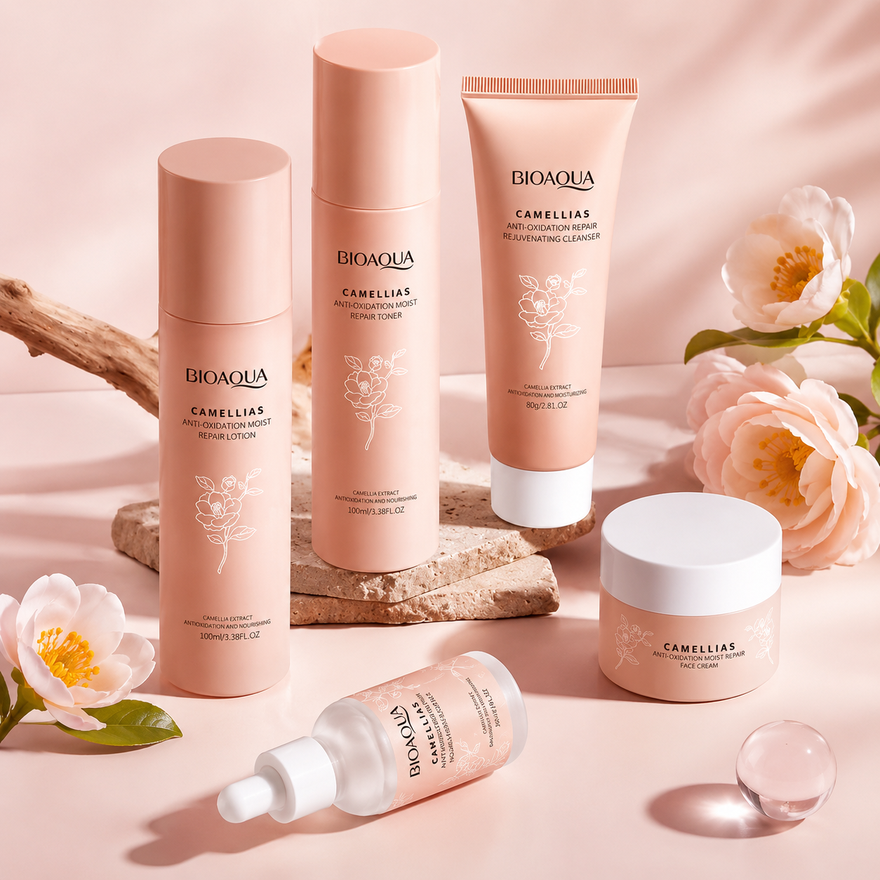 Kit Camellia BIOAQUA x5 | Piel Suave y Radiante - Image 2