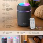 Humidificador de Aromaterapia 400 ml | Ambiente Fresco y Relajante